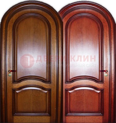 Входная арочная дверь МДФ внутри ДА-5 для сельского дома в Пскове