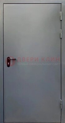 Серая противопожарная дверь ДПП-20 в Пскове