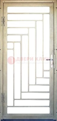 Железная решетчатая дверь с узором ДР-41 в Пскове