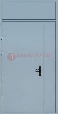 Белая тамбурная дверь ДТМ-13 в Пскове