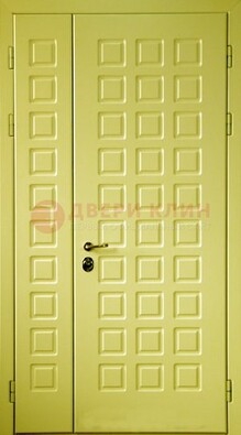 Салатовая тамбурная дверь ДТМ-28 в Пскове