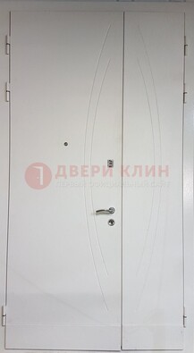Белая тамбурная дверь ДТМ-31 в Пскове