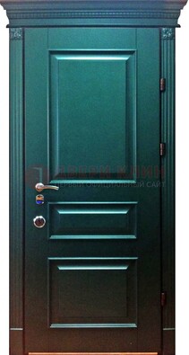 Темная филенчатая дверь с виноритом ДВТ-62 в Пскове